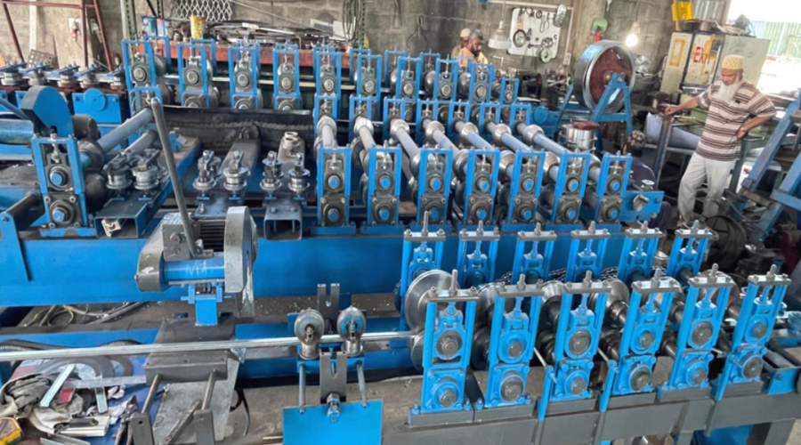 Continuous Assembly Line For C-channel & UPVC Reinforcement